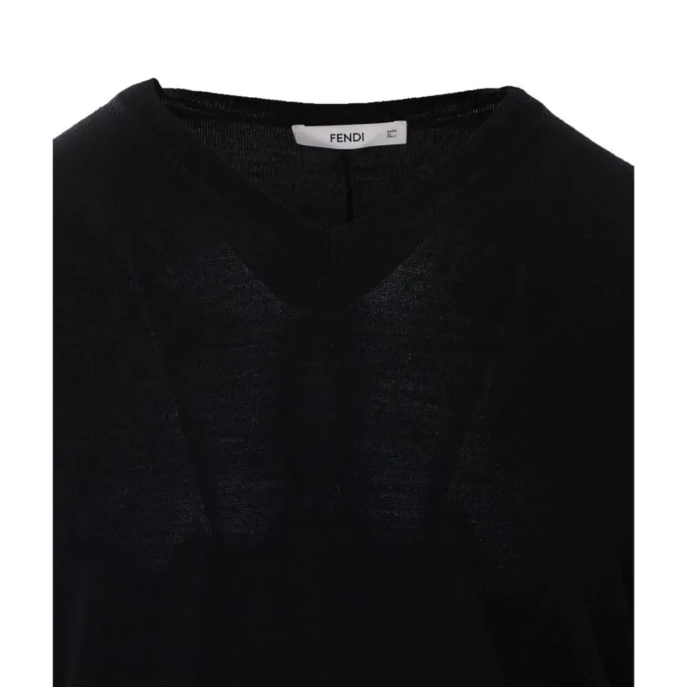 Fendi Men Fendi Logo Sweater